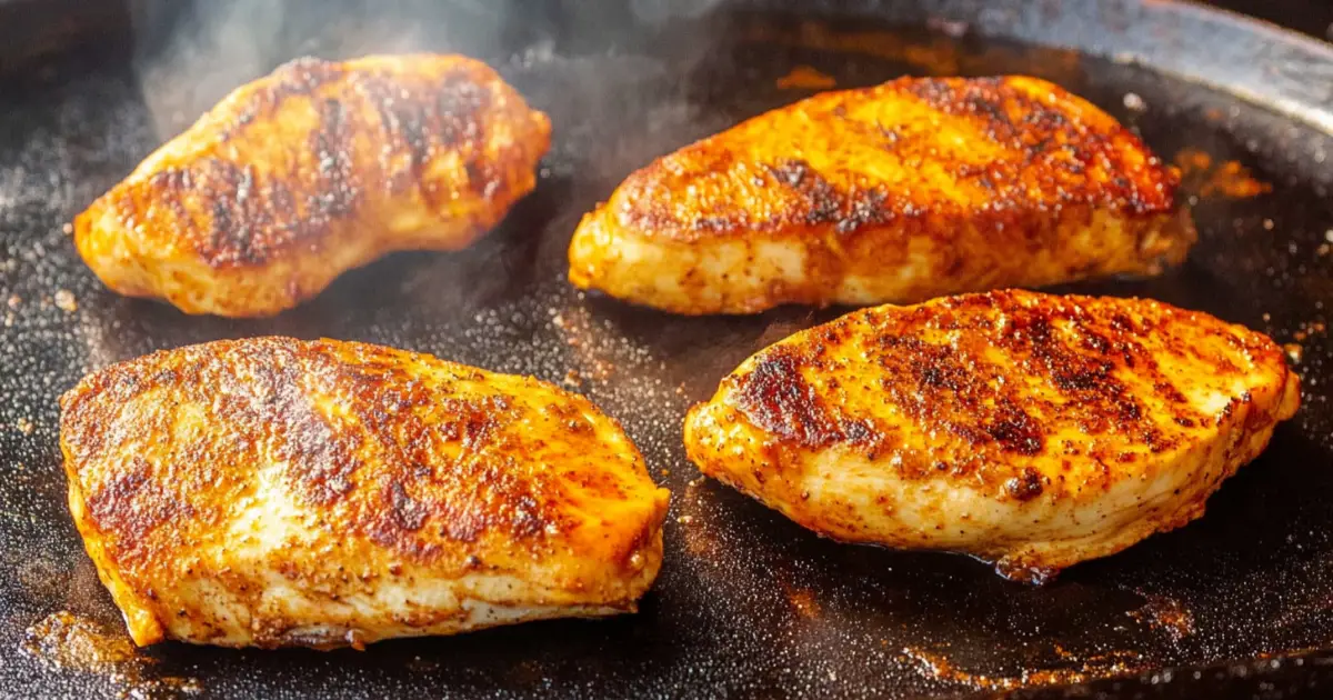 Perfectly Grilled Chicken on a Blackstone Griddle