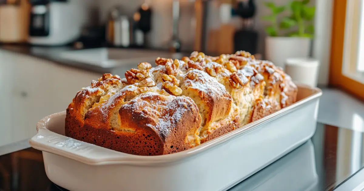 Moist and Delicious Date Nut Bread Slice