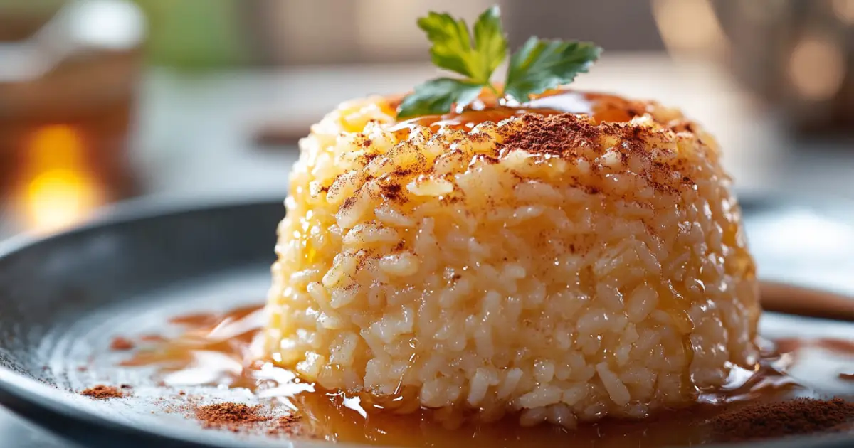 Perfect Sweet Rice Dish with Fresh Mango and Coconut Sauce