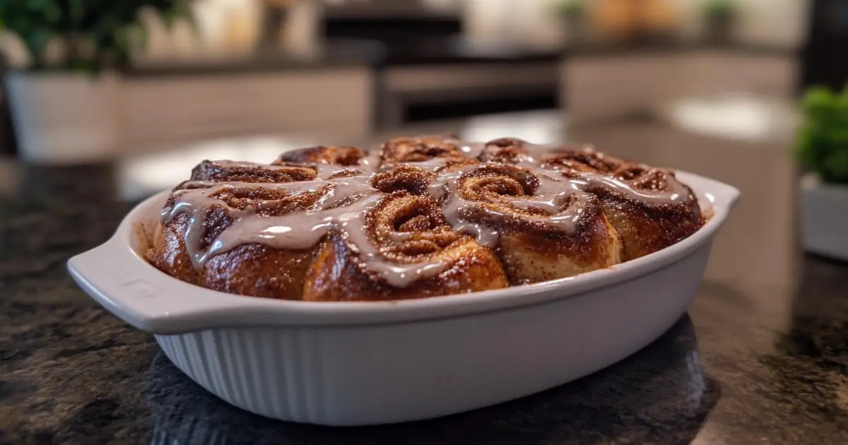 Freshly Baked Sourdough Cinnamon Rolls with Vanilla Buttercream