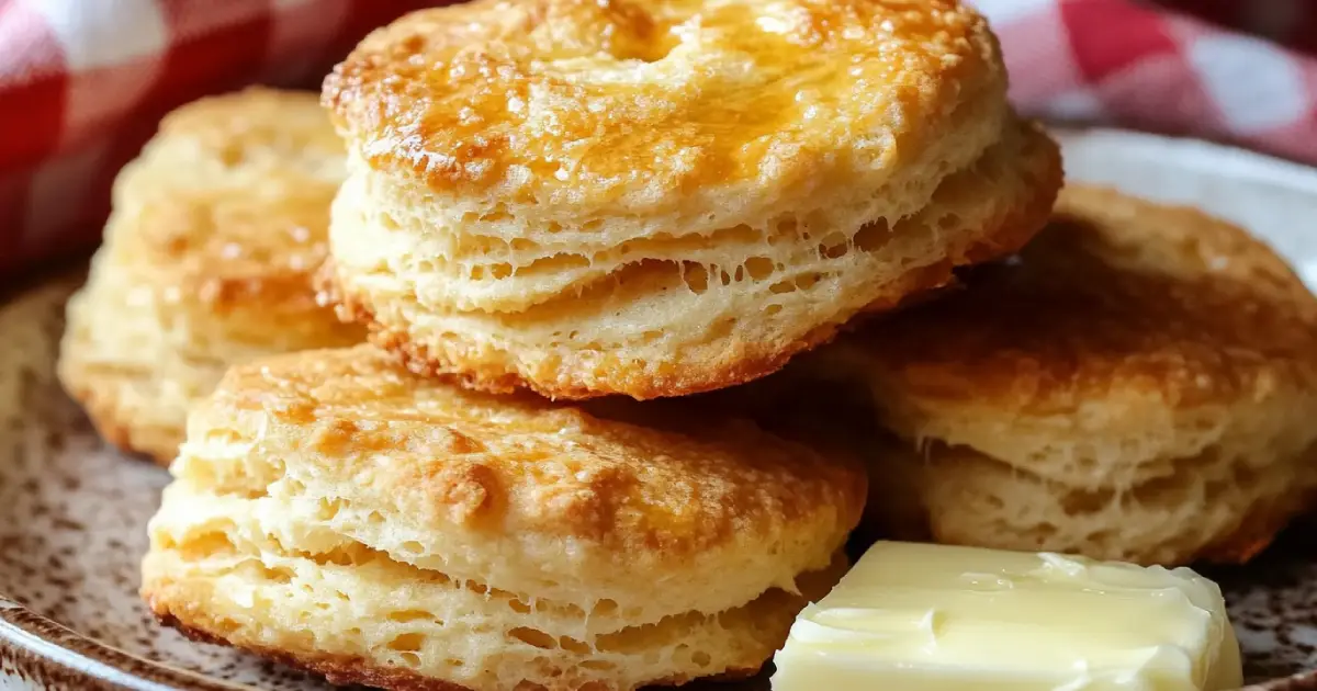 Golden, Fluffy Air Fryer Biscuits Freshly Baked