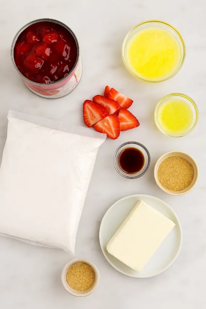 Strawberry Cheesecake Dump Cake – Easy, Creamy & Irresistible 5 New Project 33 2