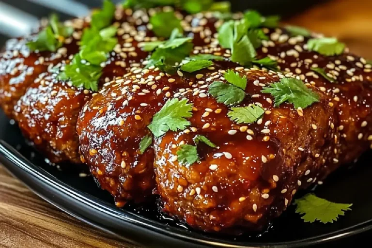 Sweet & Spicy Korean BBQ Meatloaf 6 Sweet & Spicy Korean BBQ Meatloaf