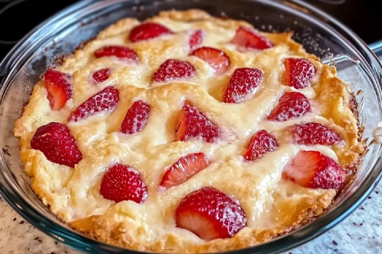 Keto Strawberry Cream Cheese Cobbler 2 Easy Keto Cobbler with Strawberries and Cream Cheese – Gluten-Free Dessert