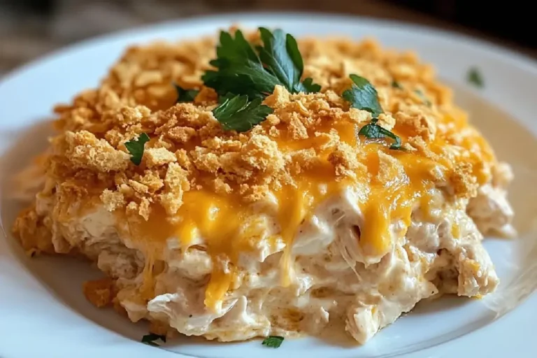 Million Dollar Chicken Casserole 2 Creamy Million Dollar Chicken Casserole with Ritz Cracker Topping – Easy Family Dinner Recipe