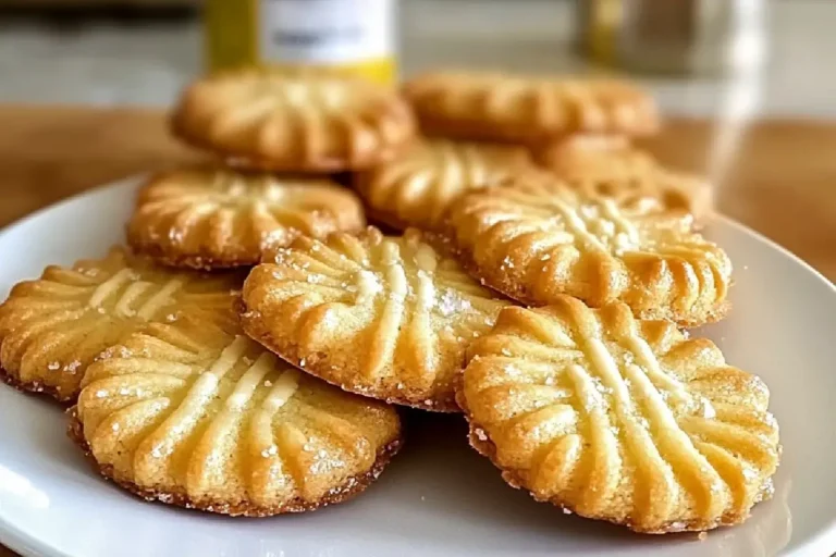 French Salted Butter Cookies 2 Easy French Salted Butter Cookies Recipe with Sea Salt – Buttery & Crisp