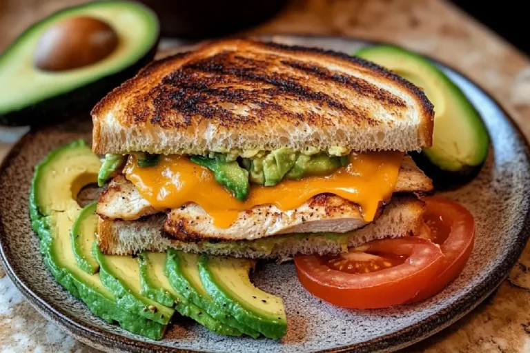 Chicken Avocado Melt Sandwich 2 Grilled Chicken Avocado Melt with Cheese – Quick Lunch Idea