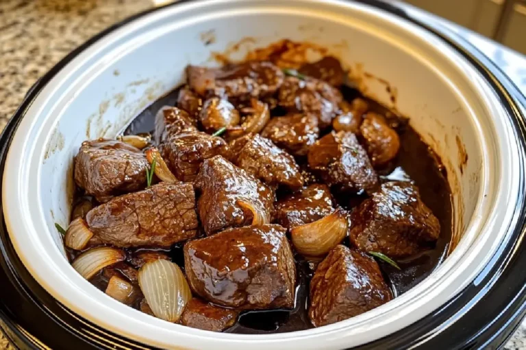 Slow Cooker Rosemary Balsamic Beef Tips 2 Slow Cooker Rosemary Balsamic Beef Tips