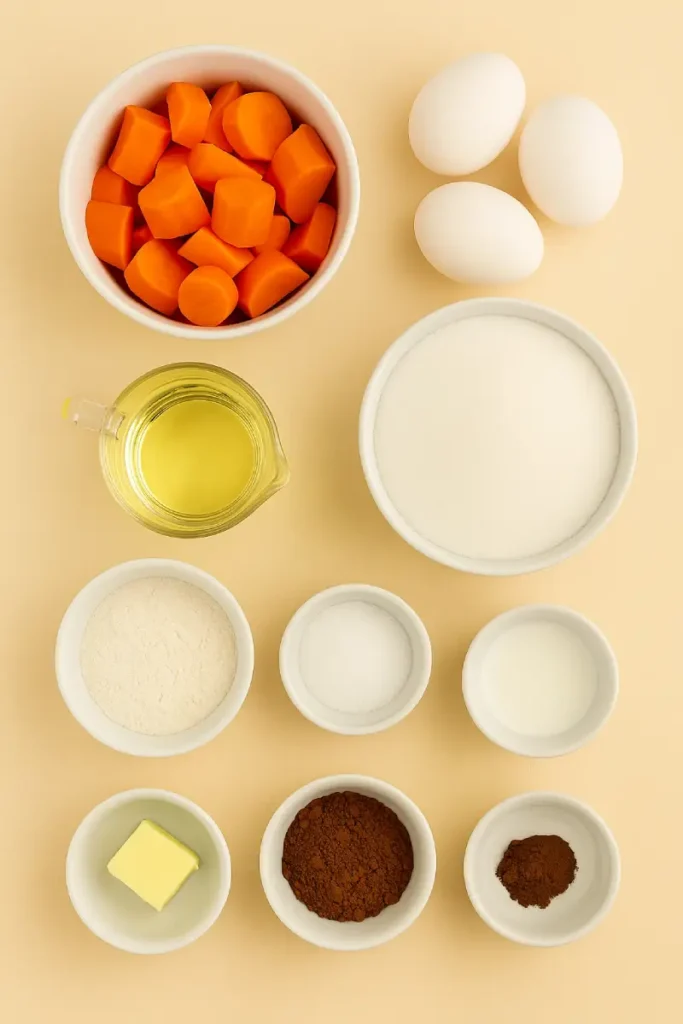 Brazilian Carrot Cake Recipe 3 Ingredients for Brazilian Carrot Cake with Chocolate Glaze