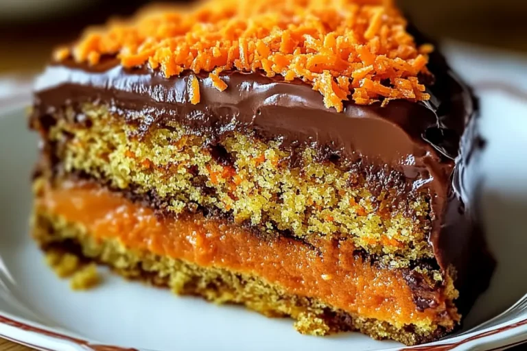 Brazilian Carrot Cake Recipe 4 Brazilian Carrot Cake Topped with Chocolate Glaze – Traditional Bolo de Cenoura
