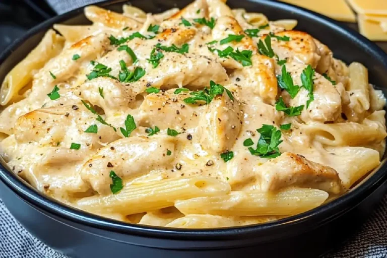 Creamy Garlic Chicken Pasta 2 Creamy Garlic Chicken Pasta